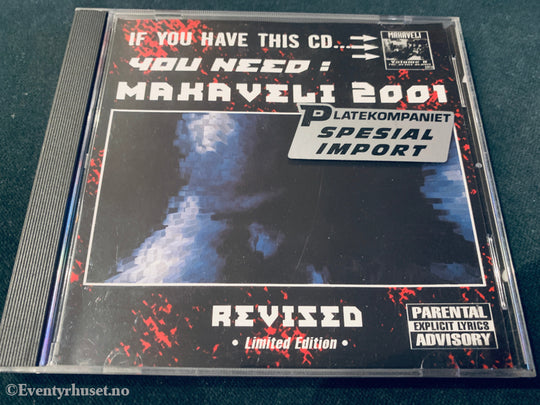 Makaveli 2001. Revised. Limited Edition. CD.