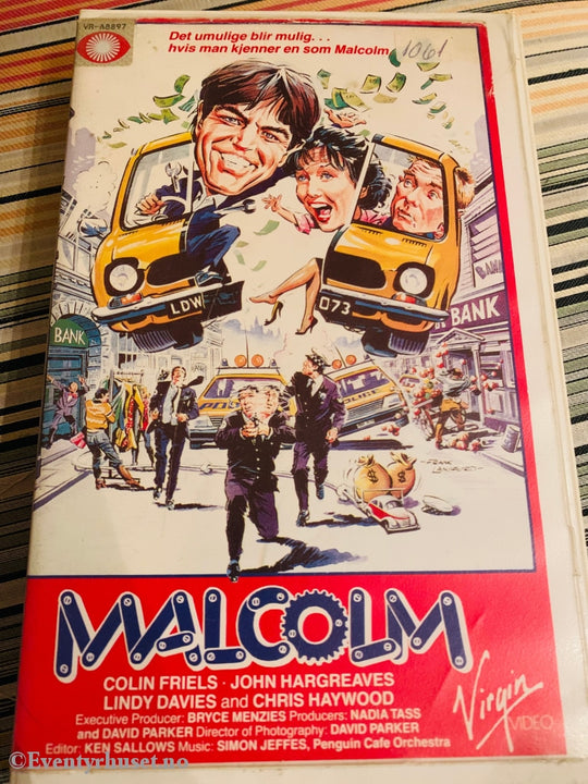 Malcolm. 1986. Vhs Big Box. Box