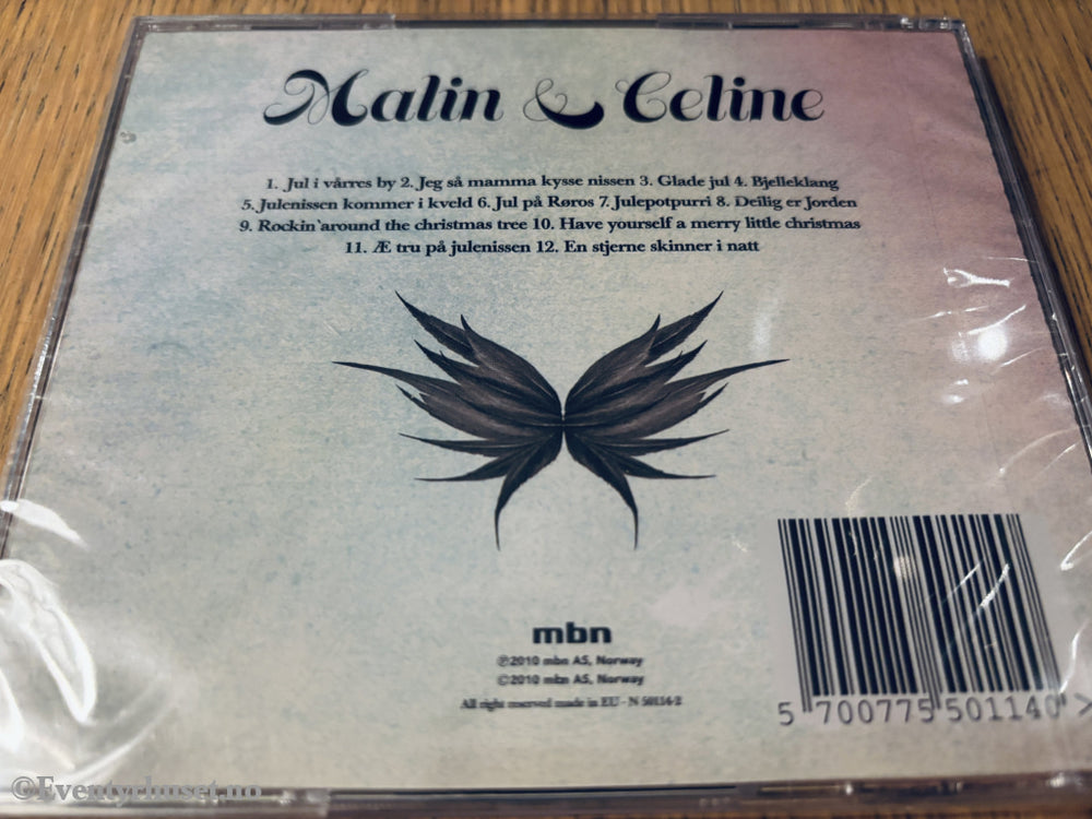Malin & Celine – Julekonserten. Barne-CD. Ny i plast!