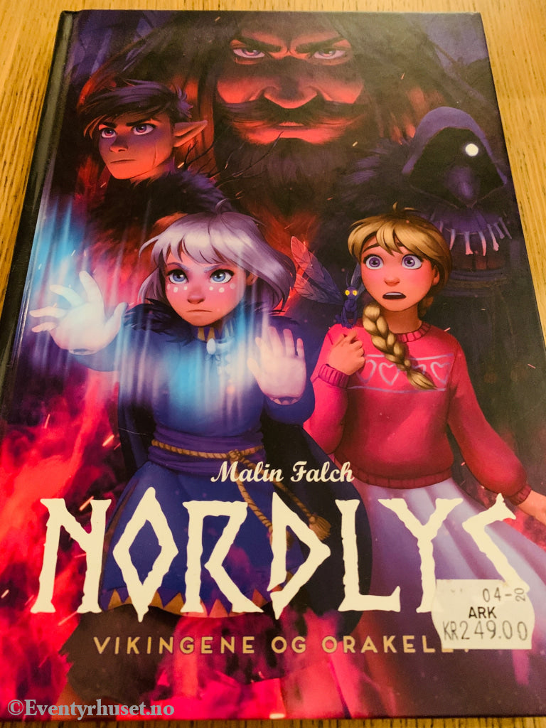 Malin Falch. 2022. Nordlys: Vikingene og orakelet. Bok.