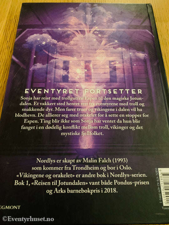 Malin Falch. 2022. Nordlys: Vikingene og orakelet. Bok.