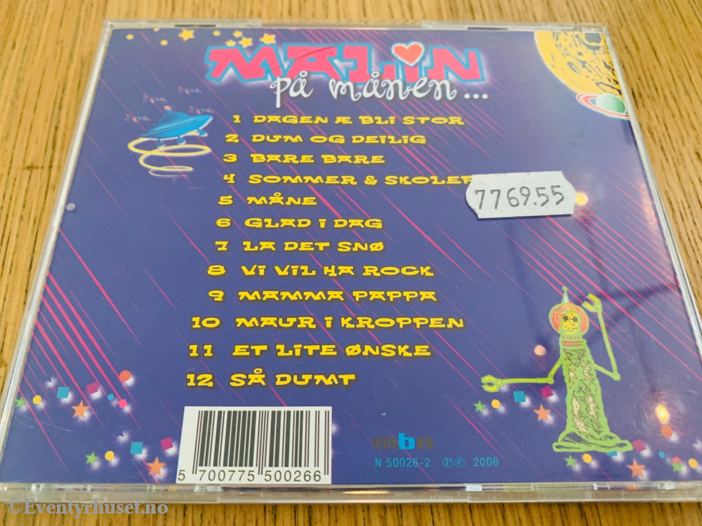 Malin – På månen. Musikk-CD for barn.