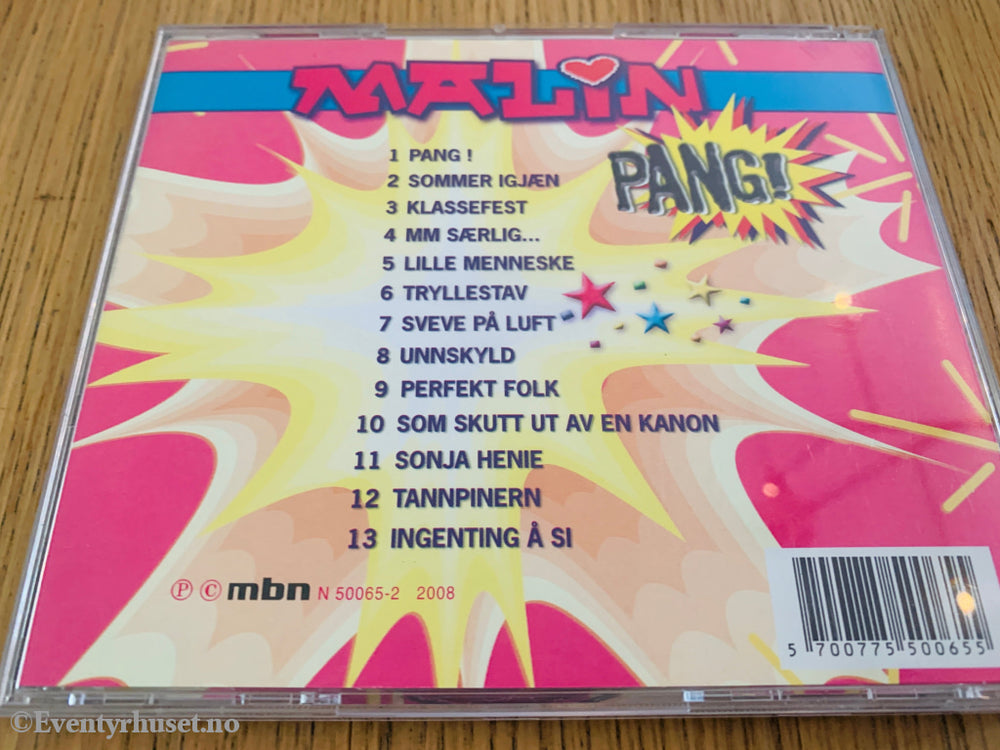 Malin – Pang! Musikk-CD for barn.