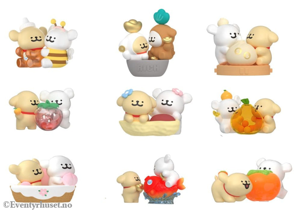 Maltese Blind Box Mini Figures Lucky Paws Series Display (8) Collectibles