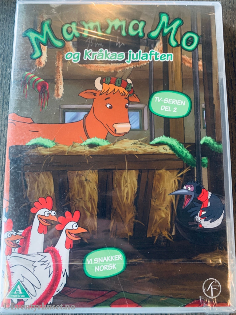 Mamma Mø og kråkas Juleaften (TV-serien del 2). 2008. DVD. Ny i plast! DVD