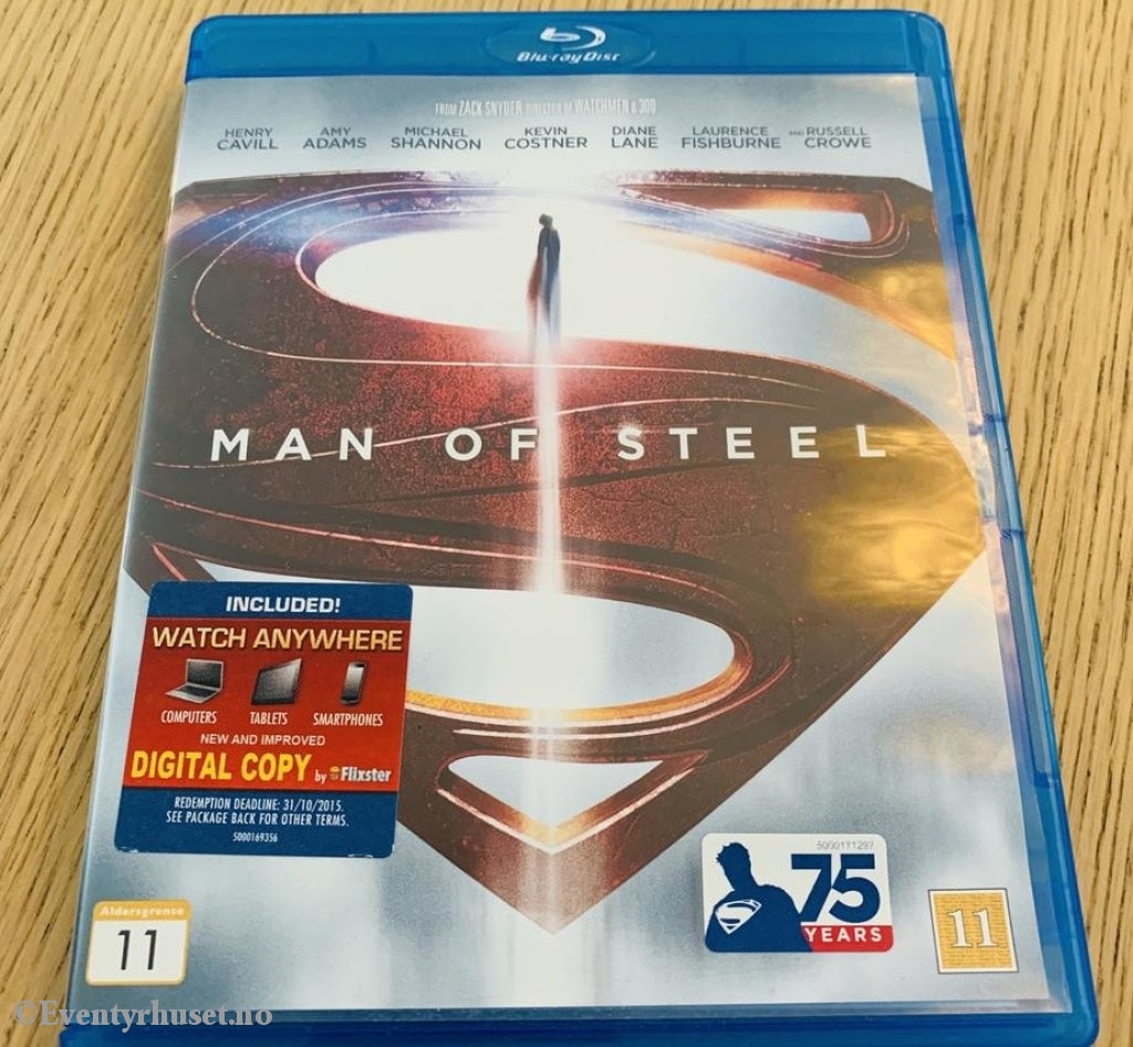 Man Of Steel. Blu-Ray. Blu-Ray Disc