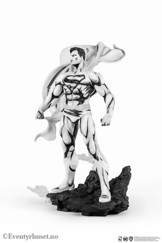 Man of Steel PX PVC Statue 1/8 SDCC 2024 Superman Black & White Version 36 cm Collectibles