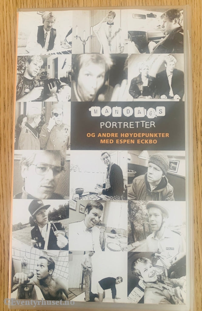 Mandagsportretter Og Andre Høydepunkter Med Espen Eckbo (Tv Norge). 1998-99. Vhs. Vhs