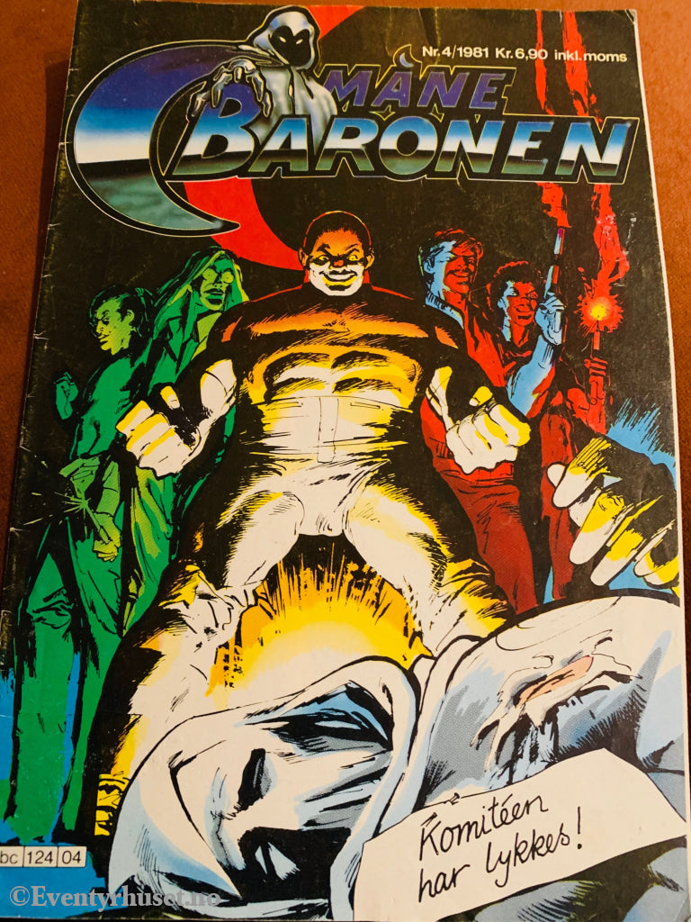 Månebaronen. 1981/04. Tegneserieblad