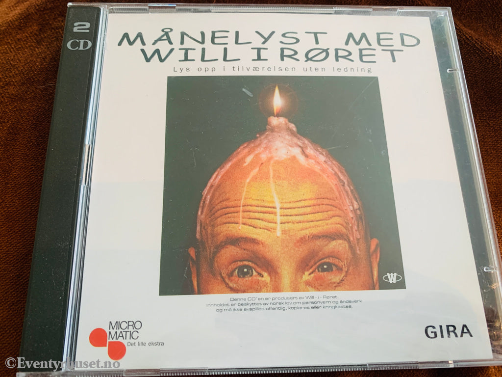 Månelys med Will i Røret (CD-ROM), 2000. PC-program.