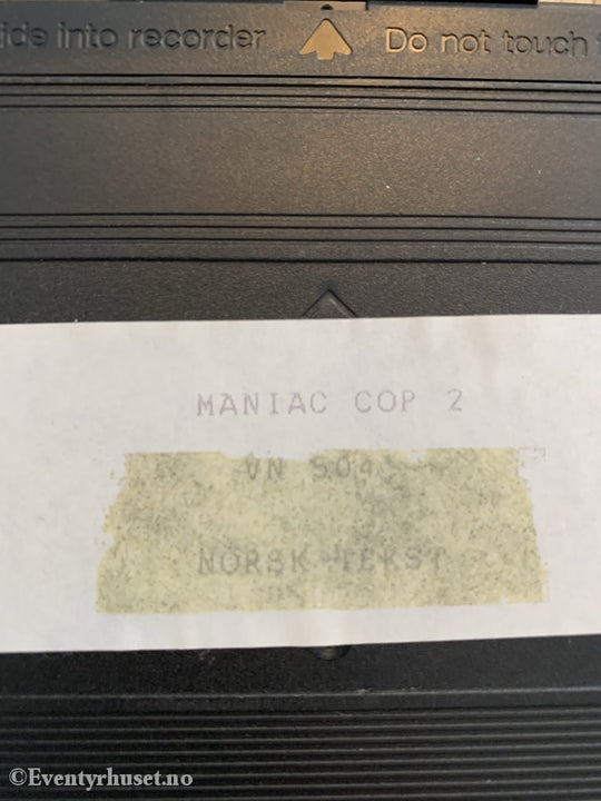 Maniac Cop 2. 1990. Vhs. Vhs