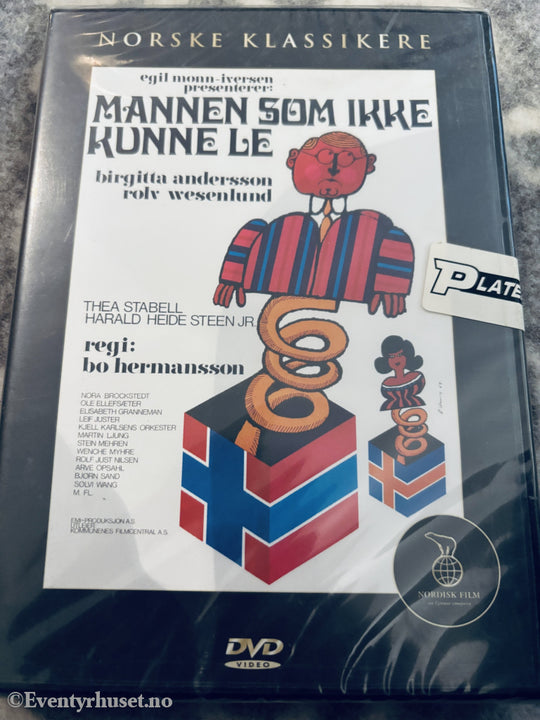 Mannen som ikke kunne le (Norske Klassikere). DVD. Ny i plast!