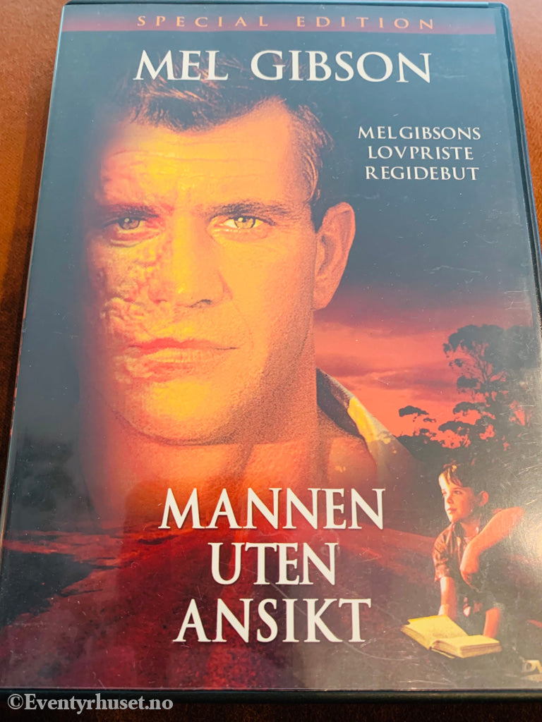 Mannen Uten Ansikt. 1993. Dvd. Dvd