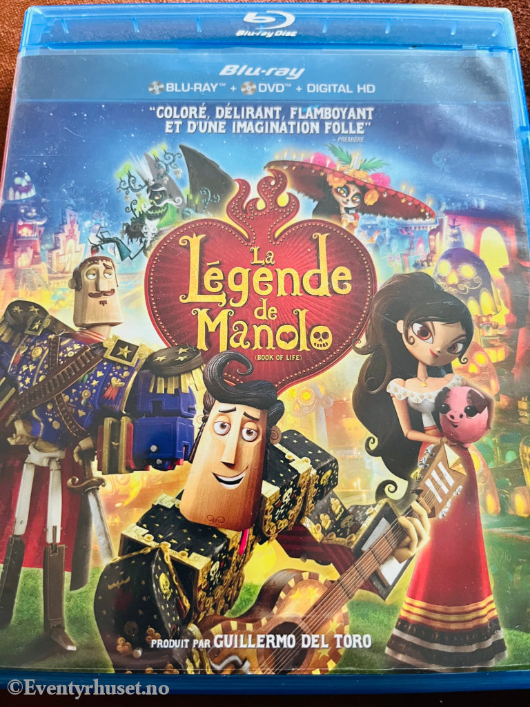 Manolos Magiske Reise. Blu Ray. Fransk Utgave Med Engelsk Tale. Blu-Ray Disc