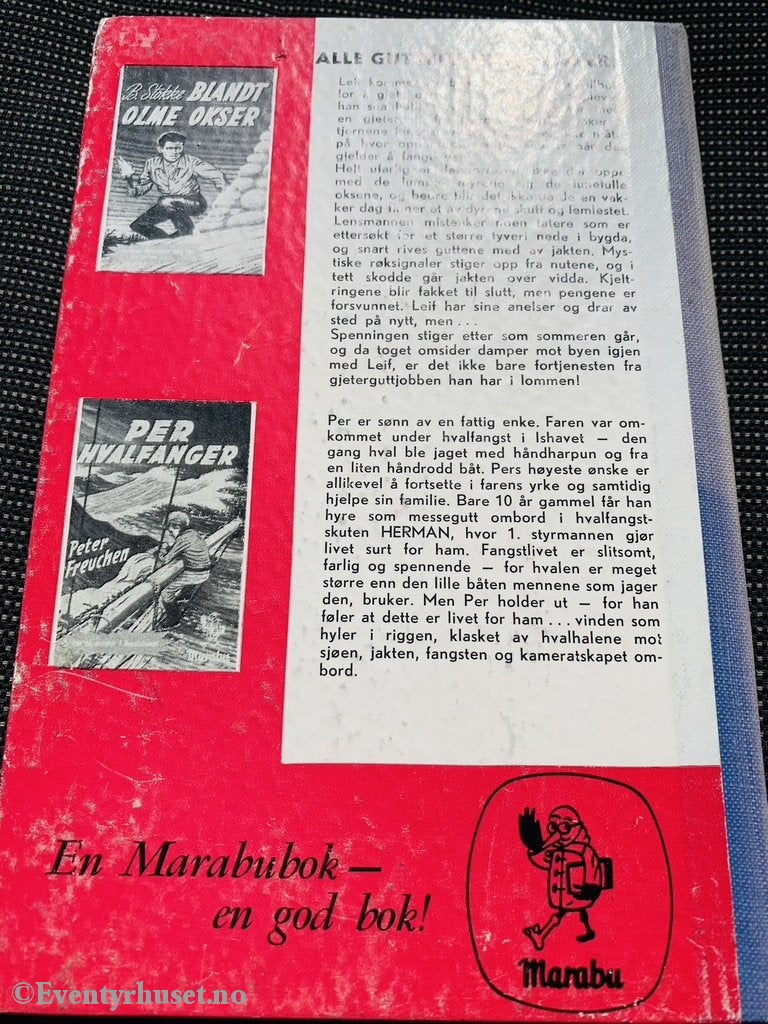 Marabu-Bøkene: J. Bech Nygaard. 1961. Flukten. Fortelling