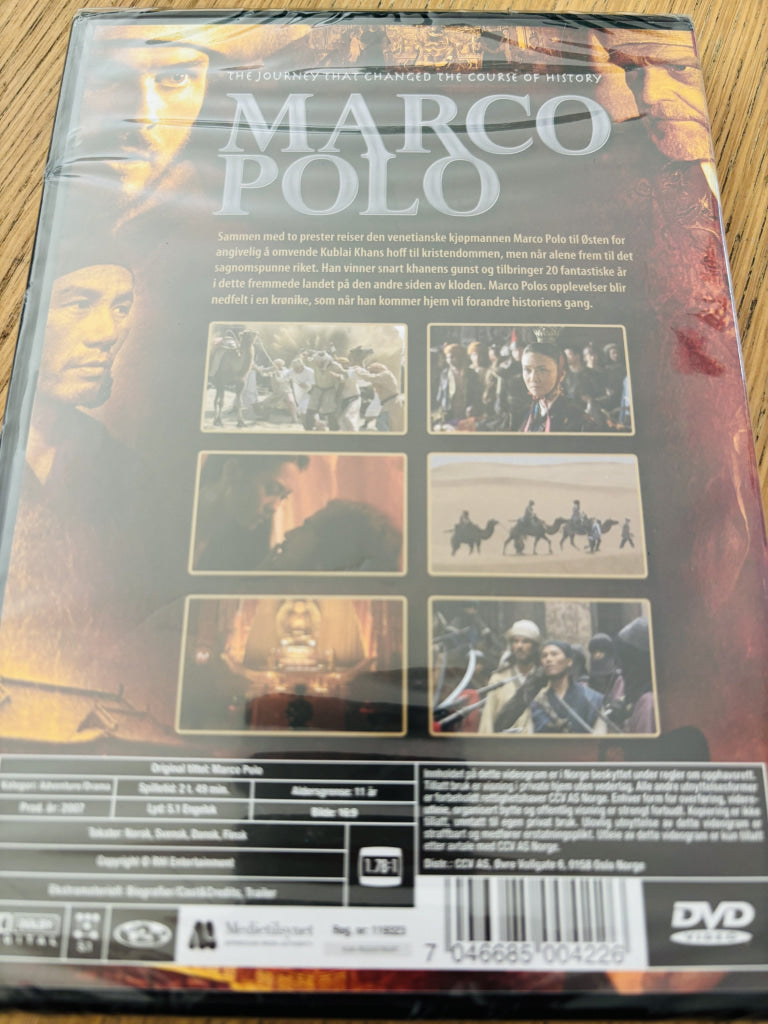 Marco Polo. DVD. Ny i plast!