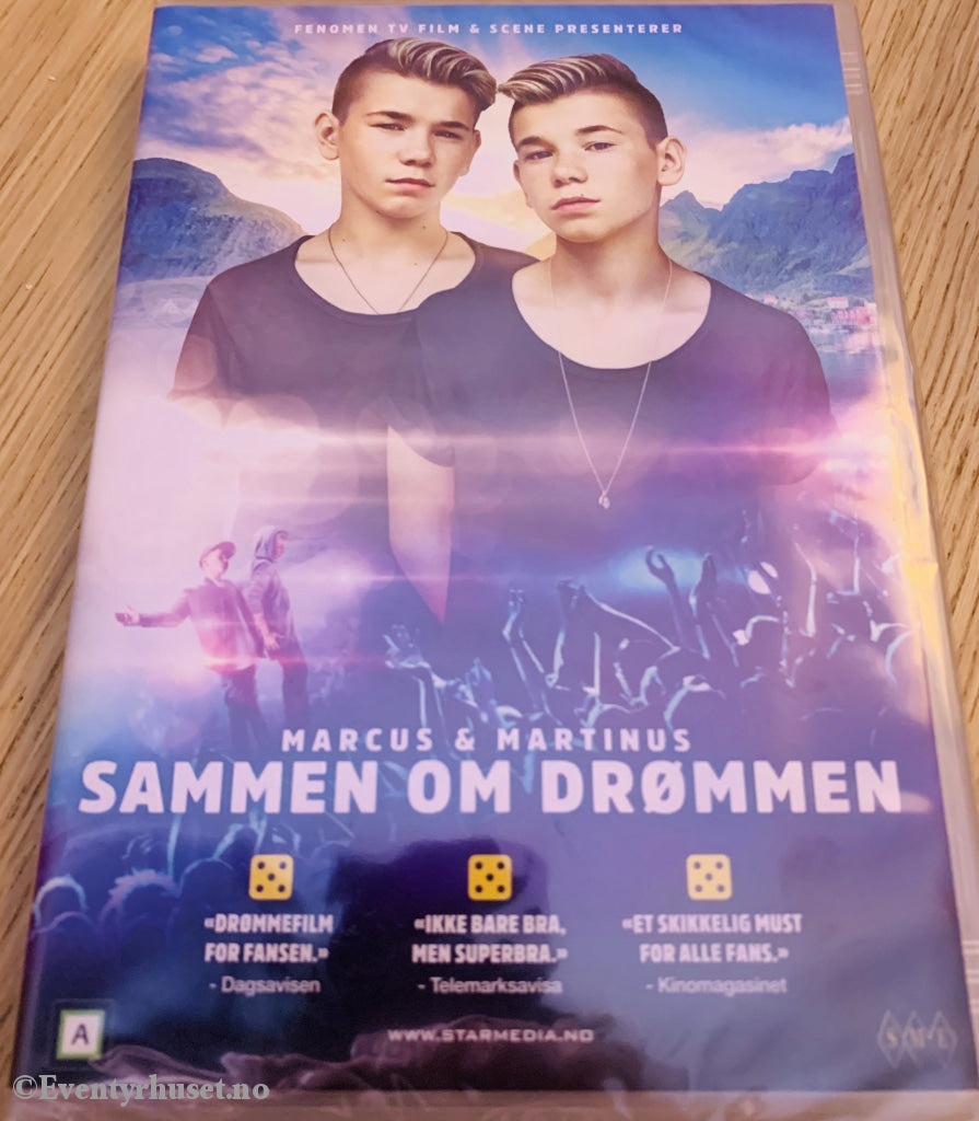 Marcus & Martinius. Dvd Ny I Plast!