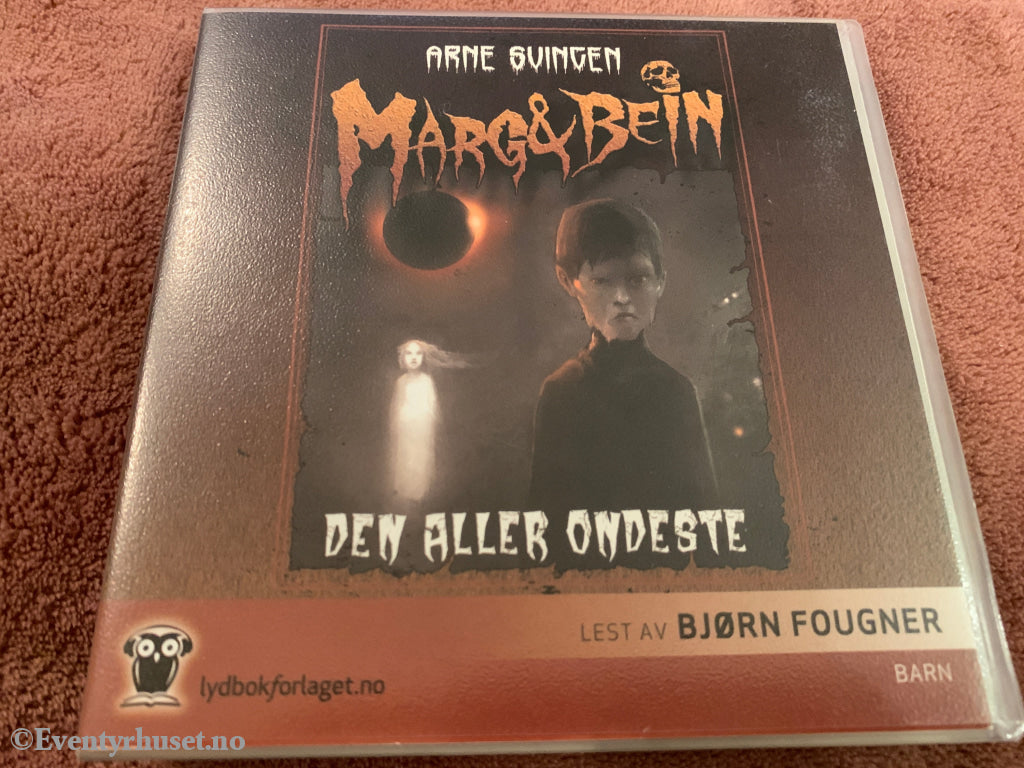 Marg & Bein: Den aller ondeste. Lydbok på CD.