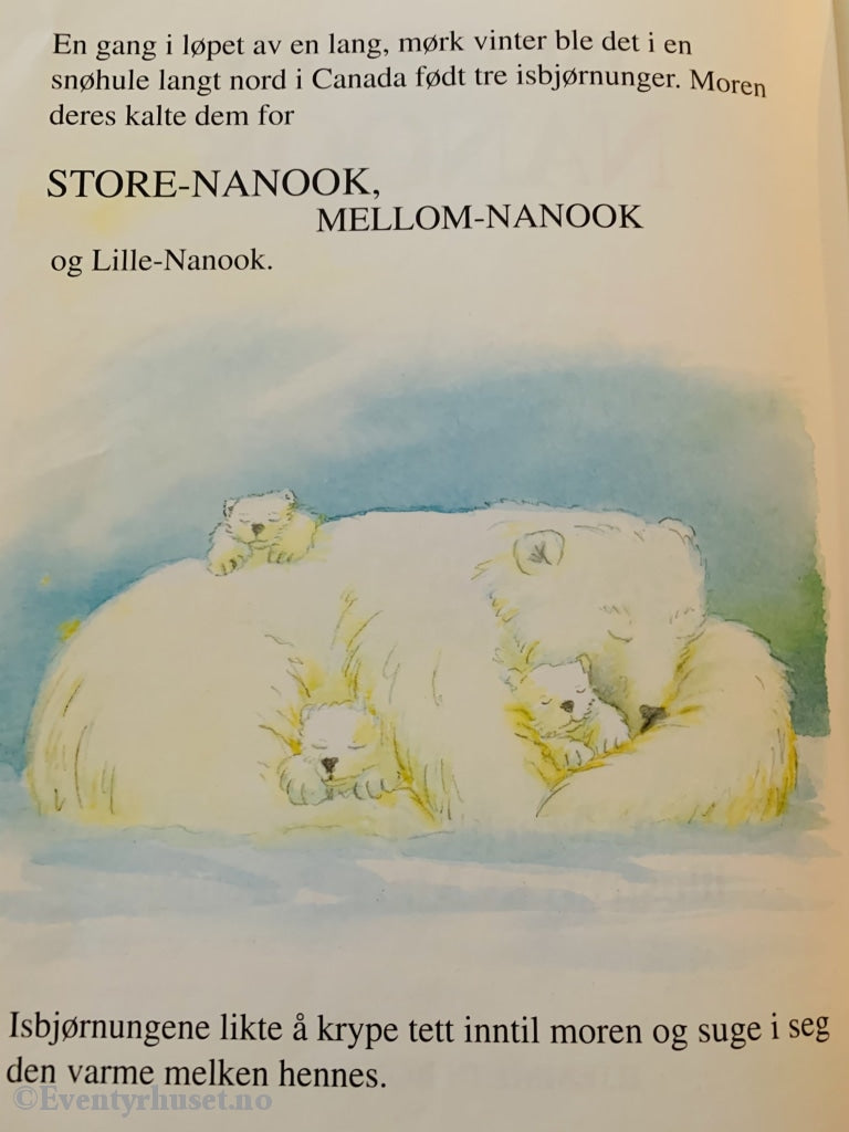 Margaret Andrew & Mark Foreman. 1990/92. Nanook Isbjørnen. Fortelling