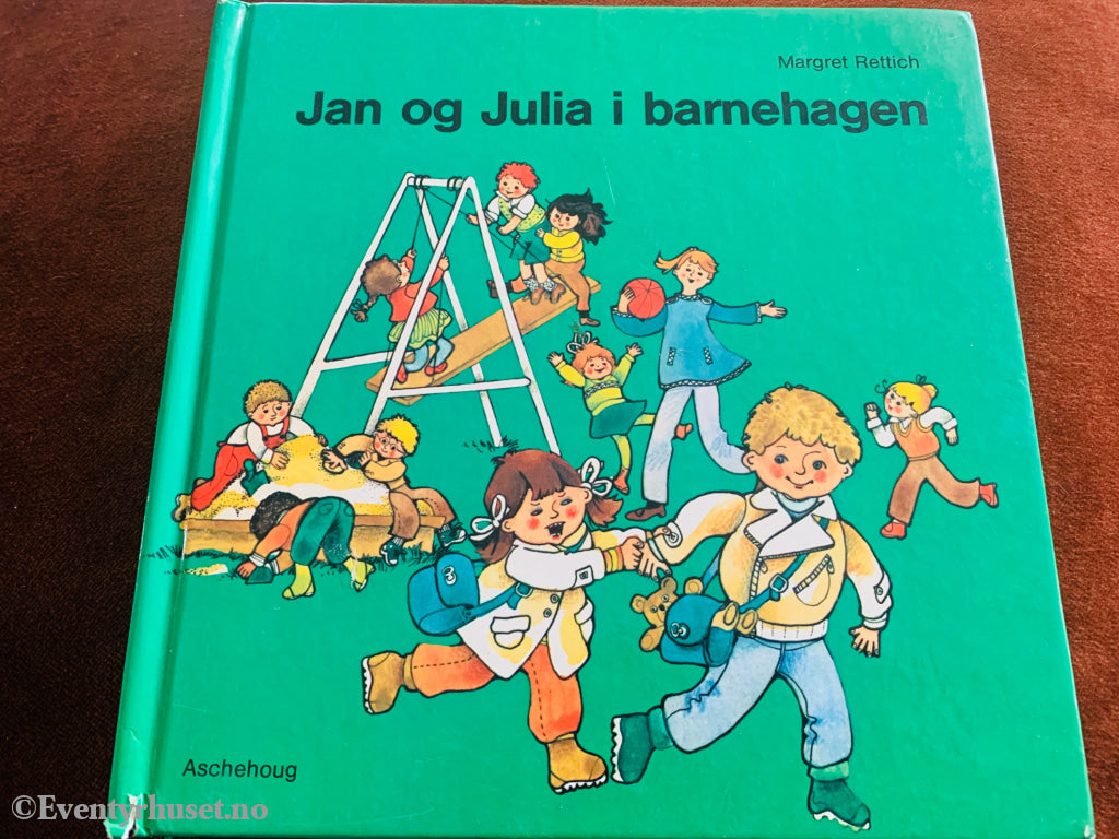 Margret Rettich. Jan og Julia i barnehagen. 1980. Bok.