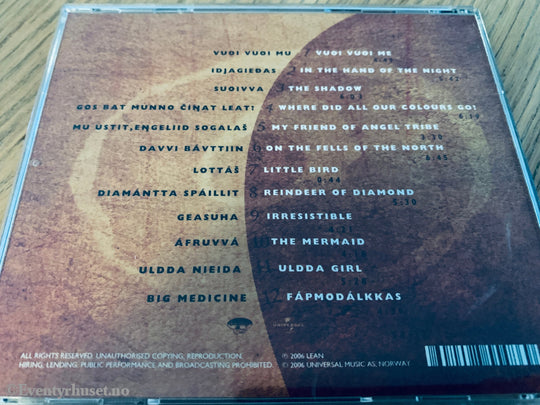 Mari Boine. 1998. Idjagieđas – In the Hand of the Night. CD.