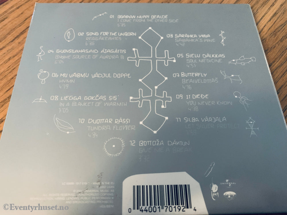 Mari Boine. 2002. Eight Seasons – Gavcci Jahkejuogu. CD.