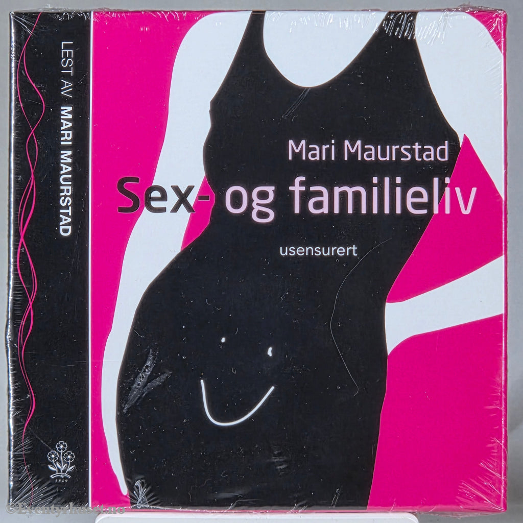 Mari Maurstad (2007). Sex- og familieliv: Usensurert. Lydbok på CD. Ny i plast!