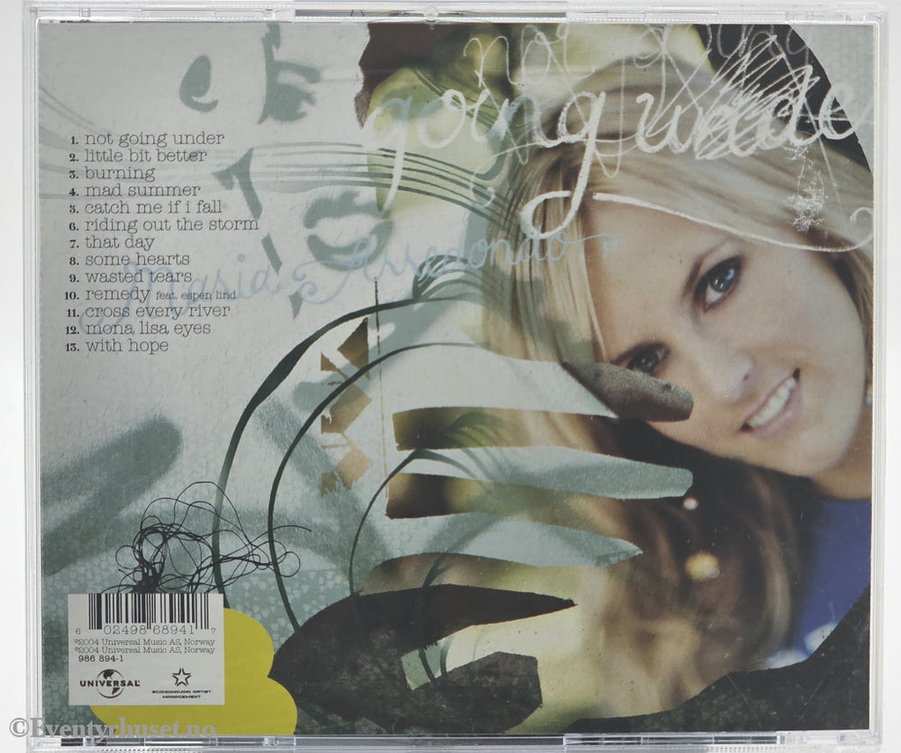 Maria Arredondo – Not Going Under. 2004. Musikk-CD.