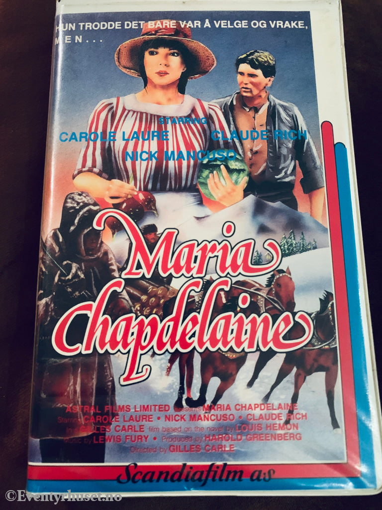 Maria Chapdelaine. VHS Big Box.