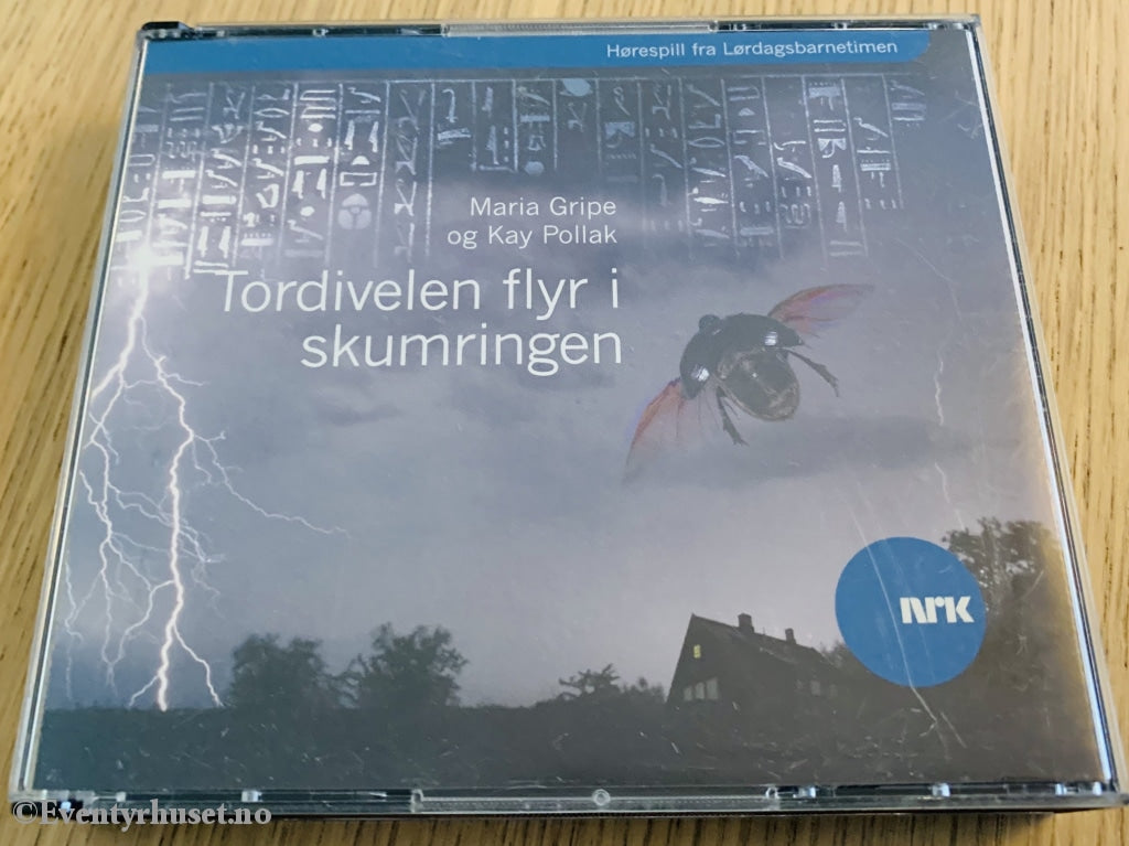Maria Gripe. 1978/02. Tordivelen Flyr I Skumringen (Nrk). Lydbok På 5 Cd.