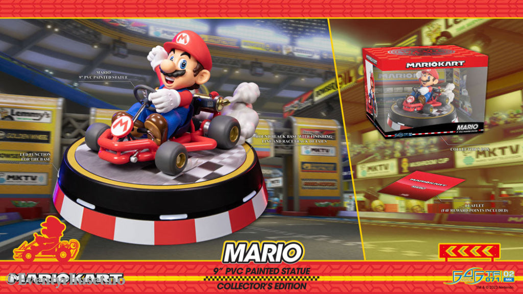Mario Kart PVC Statue Mario Collector’s Edition 22 cm Collectibles