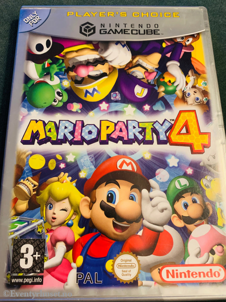 Mario Party 4 (Player's Choice). Gamecube.