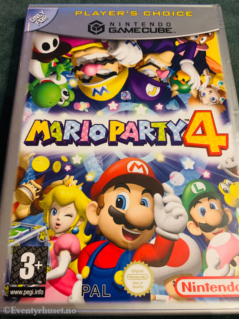 Mario Party 4 (Player's Choice). Gamecube.