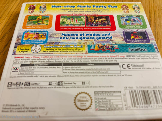 Mario Party: Star Rush . Nintendo 3DS.