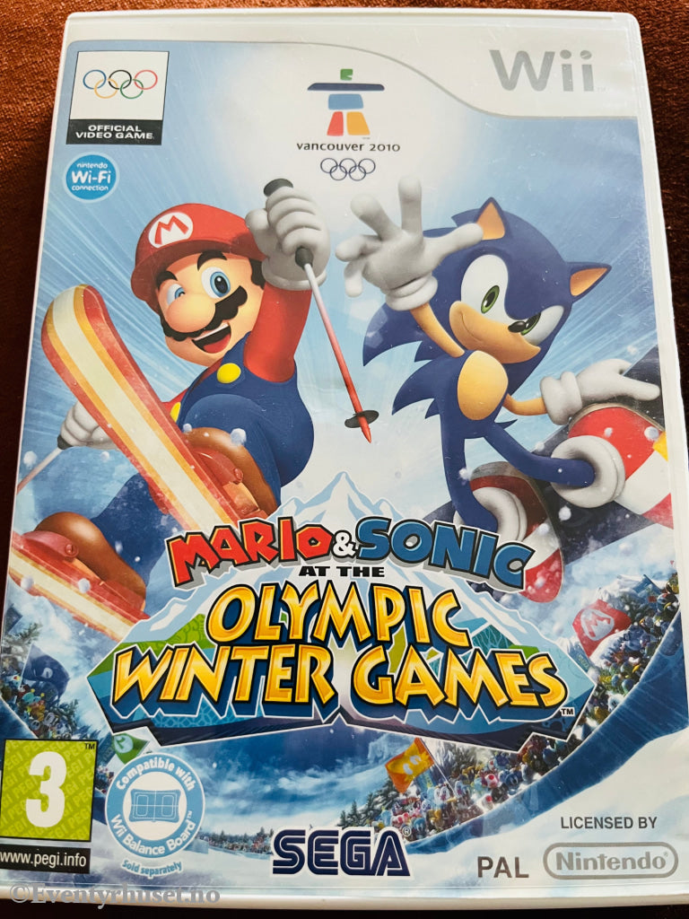 Mario & Sonic At The Olympic Games. Nintendo Wii. Wii