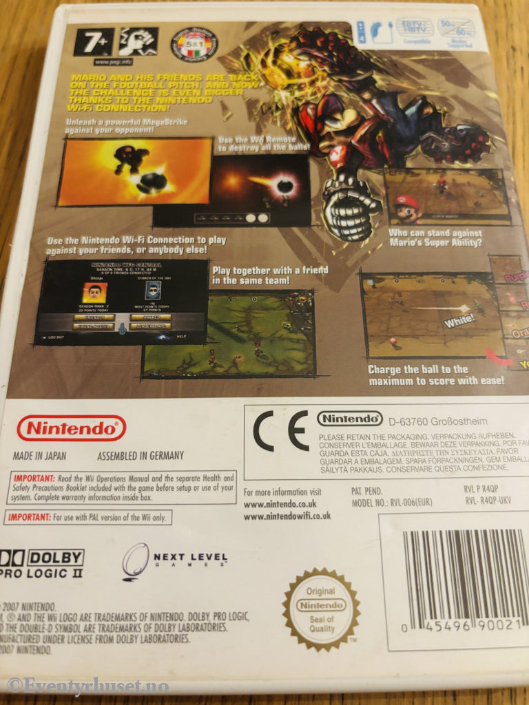 Mario Strikers Charged Football . Nintendo Wii.