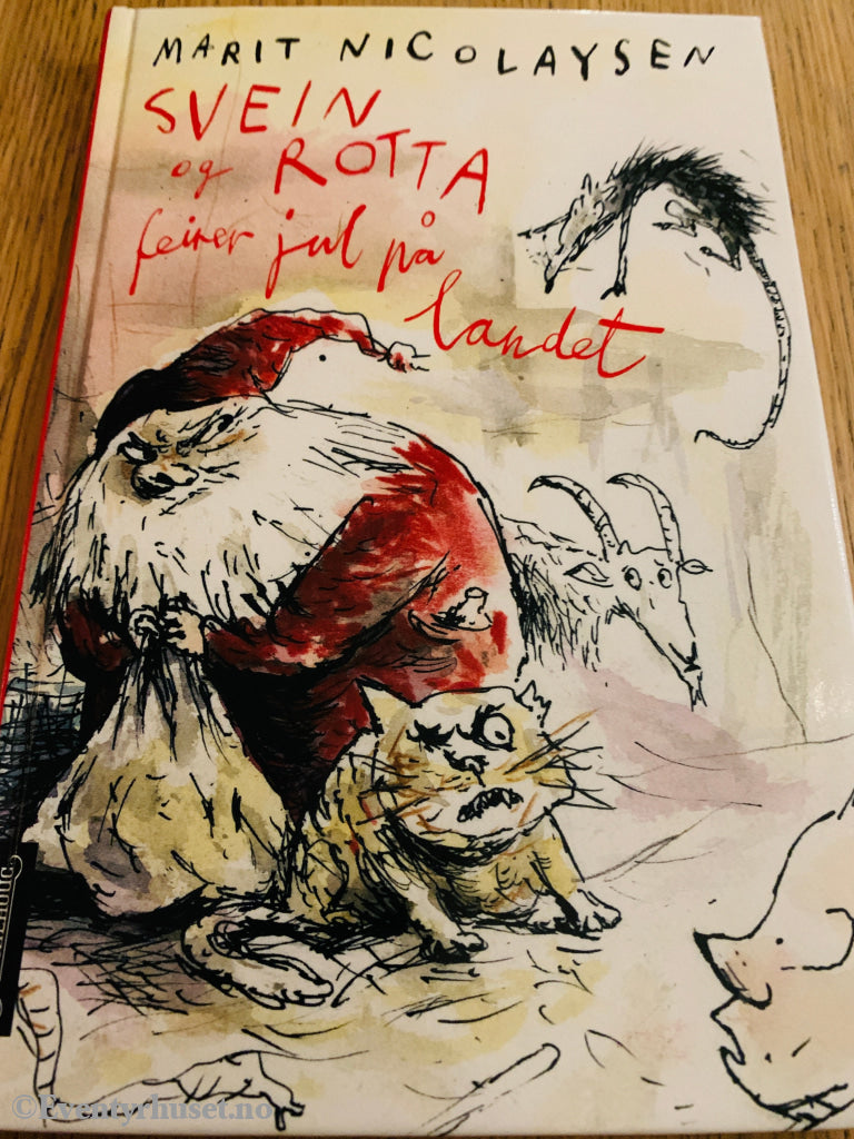 Marit Nicolaysen. 2004. Svein og rotta feirer jul på landet. Bok.
