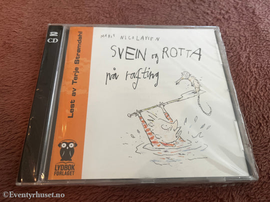 Marit Nicolaysen. 2008. Svein og rotta på rafting. Lydbok på CD. Ny i plast!