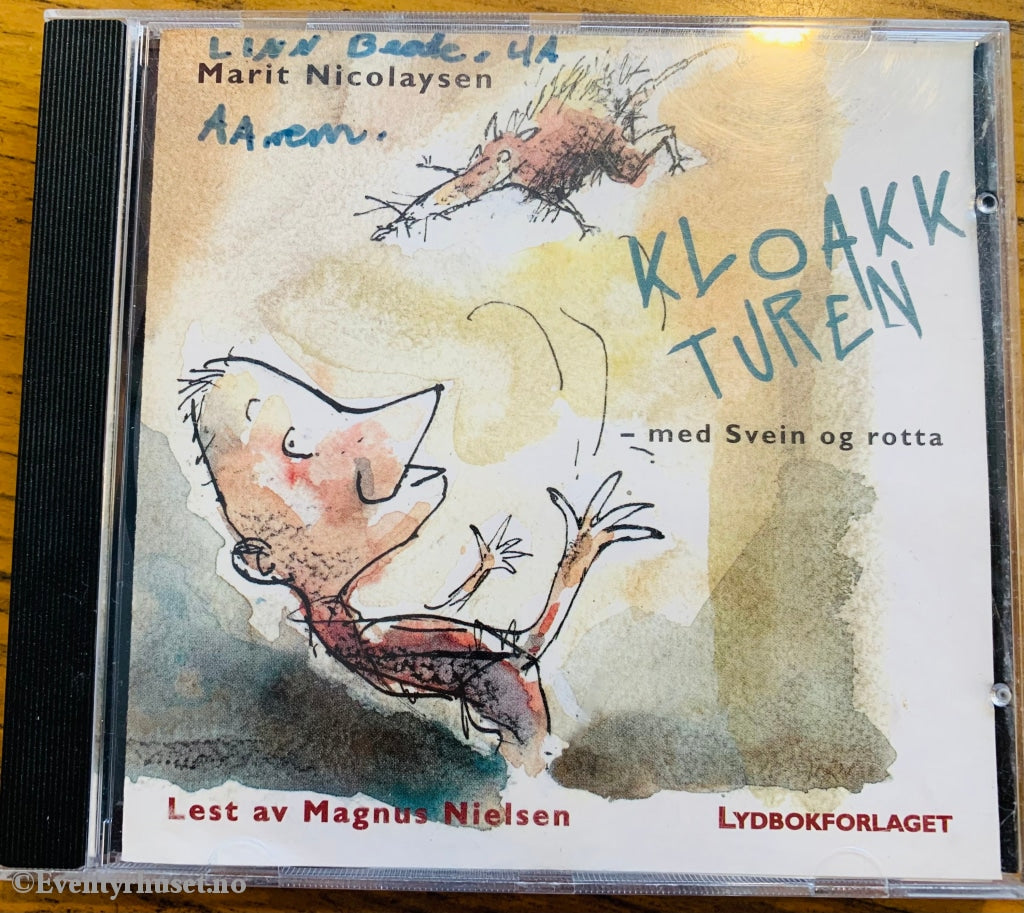 Marit Nicolaysen. Kloakkturen Med Svein Og Rotta. Lydbok På Cd.