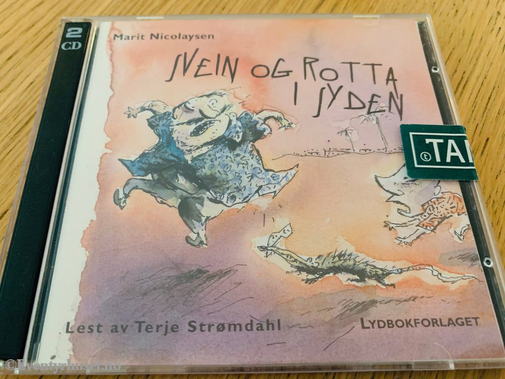 Marit Nicolaysen. Svein Og Rotta I Syden. Lydbok På Cd.