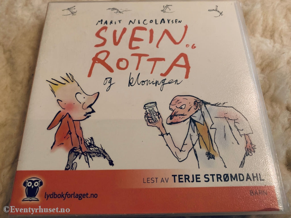 Marit Nicolaysen. Svein Og Rotta Kloningen. Lydbok På Cd.