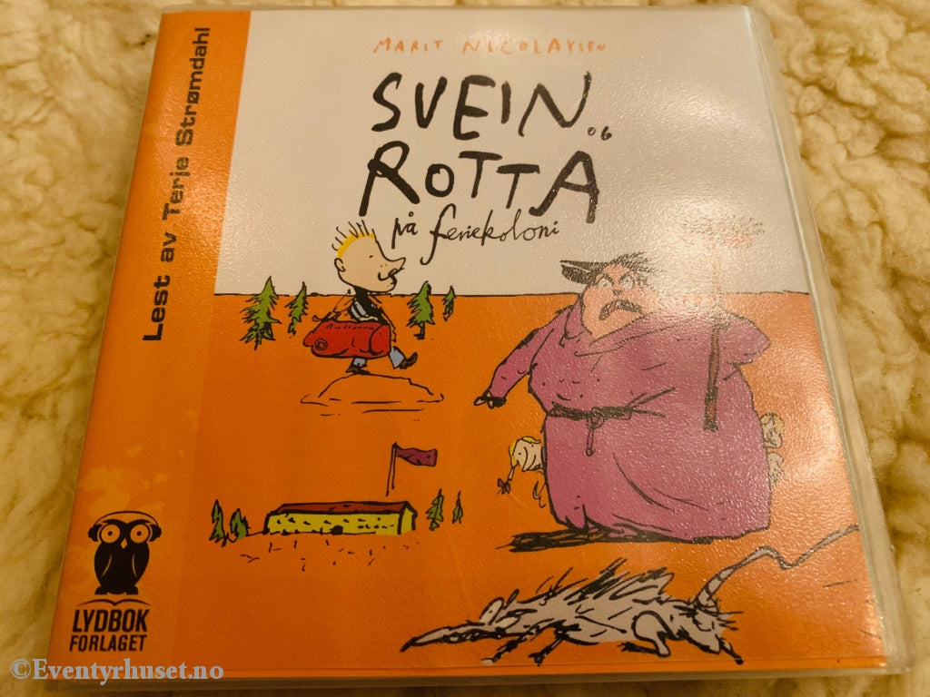 Marit Nicolaysen. Svein Og Rotta På Feriekoloni. Lydbok Cd.