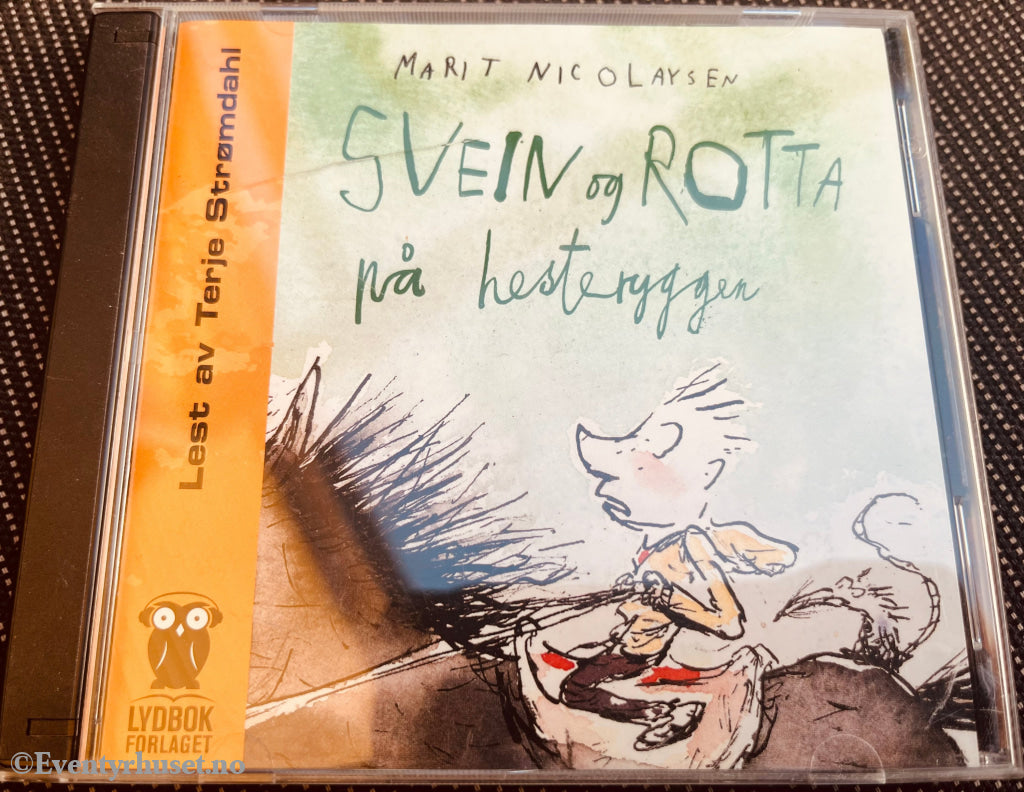 Marit Nicolaysen. Svein Og Rotta På Hesteryggen. Lydbok 2 Cd.