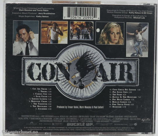 Mark Mancina & Trevor Rabin. 2000. Gone in 60 Seconds – Original Motion Picture Soundtrack. CD.