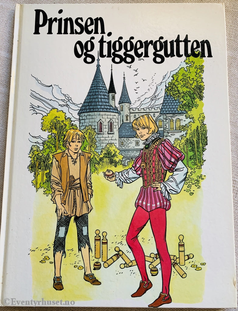 Mark Twain. 1984. Prinsen Og Tiggergutten. Eventyrbok