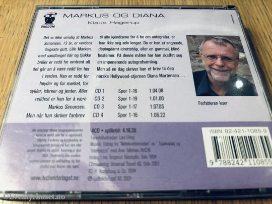 Markus og Diana. 2001. Lydbok på CD.