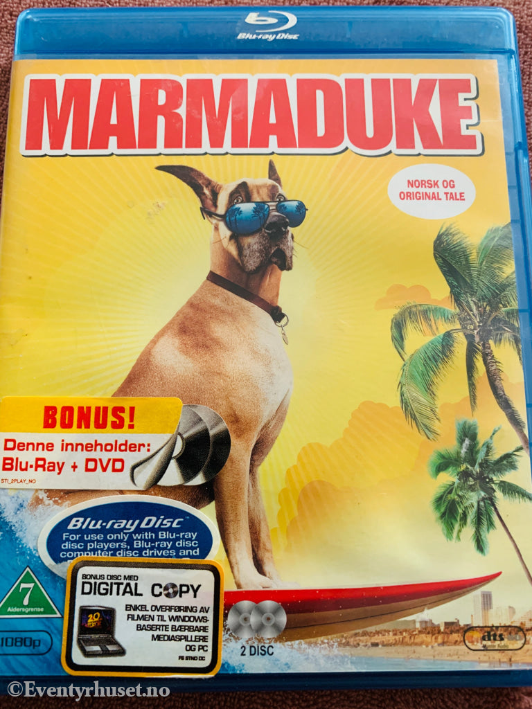 Marmaduke. Blu-ray.
