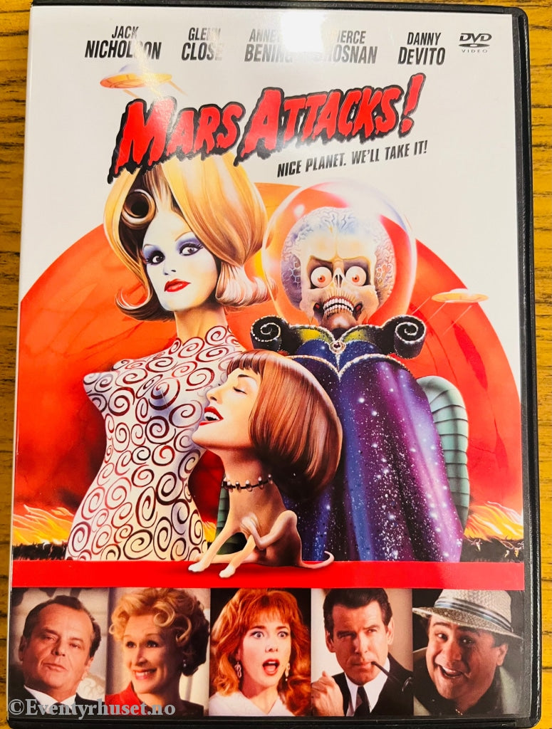 Mars Attacks! 1996. Dvd. Dvd