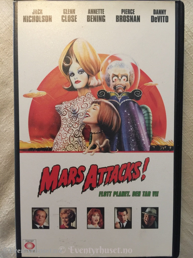 Mars Attacks! 1996. Vhs. Vhs
