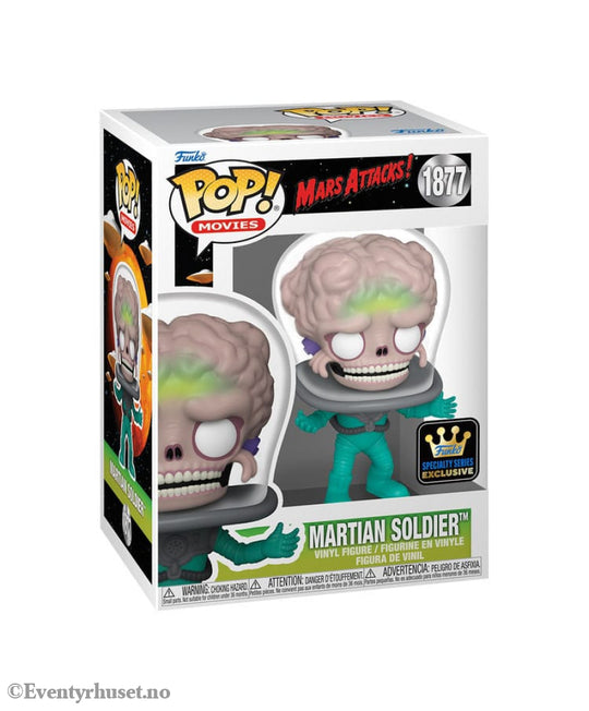 Mars Attacks POP! Animation Vinyl Figure Soldier w/CH(GW) 9 cm Assortment (6) Collectibles